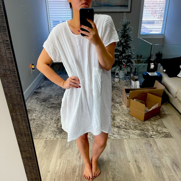 Dresses & Skirts - Linen Beach Dress L/XL